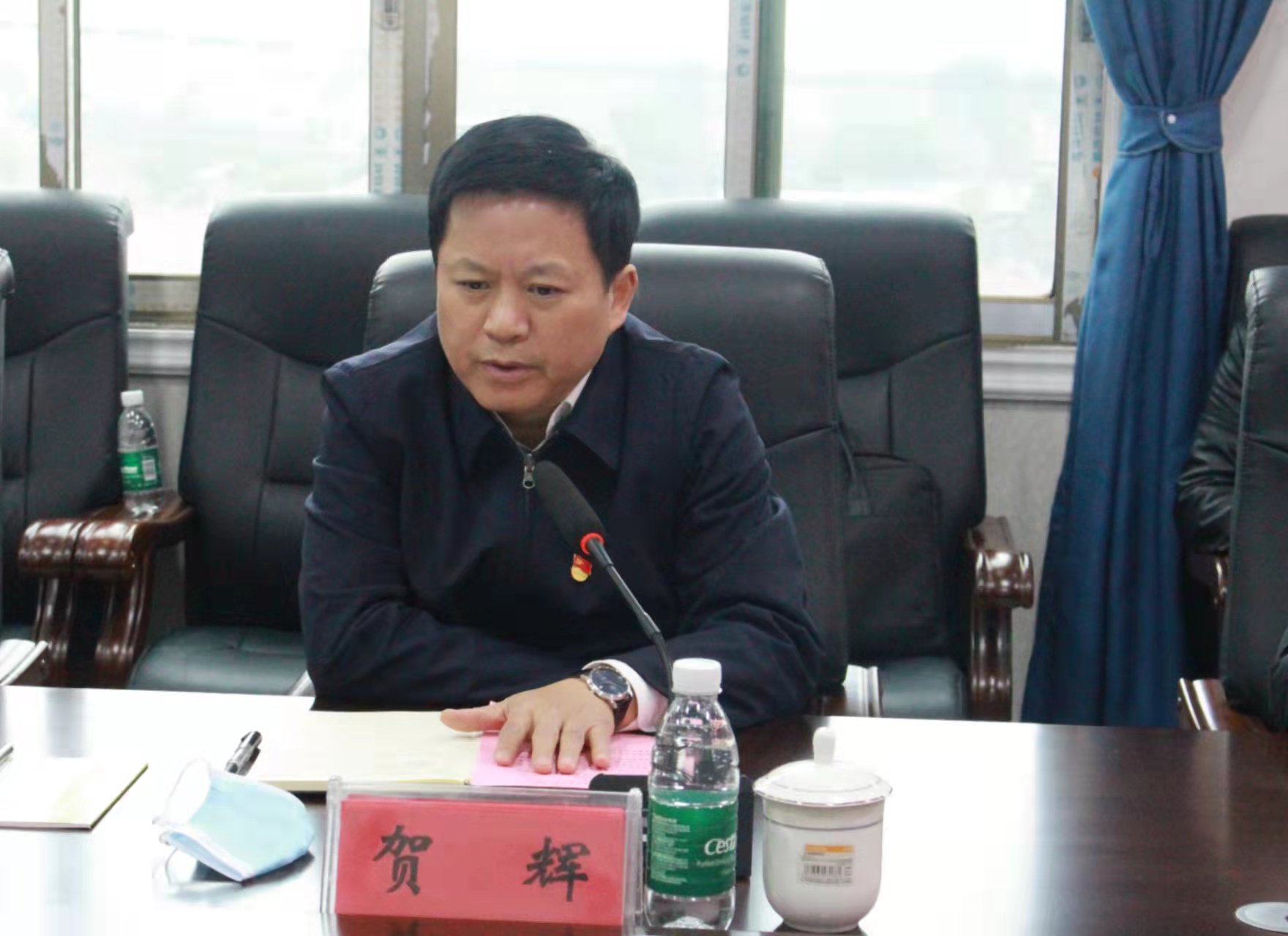 贺辉常务副市长调研就业培训工作座谈会在我校召开(图2)